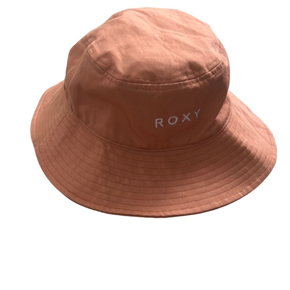 2/$15 Roxy Coral/Pink/Salmon Embroidered Bucket Hat/Brimmed Hat